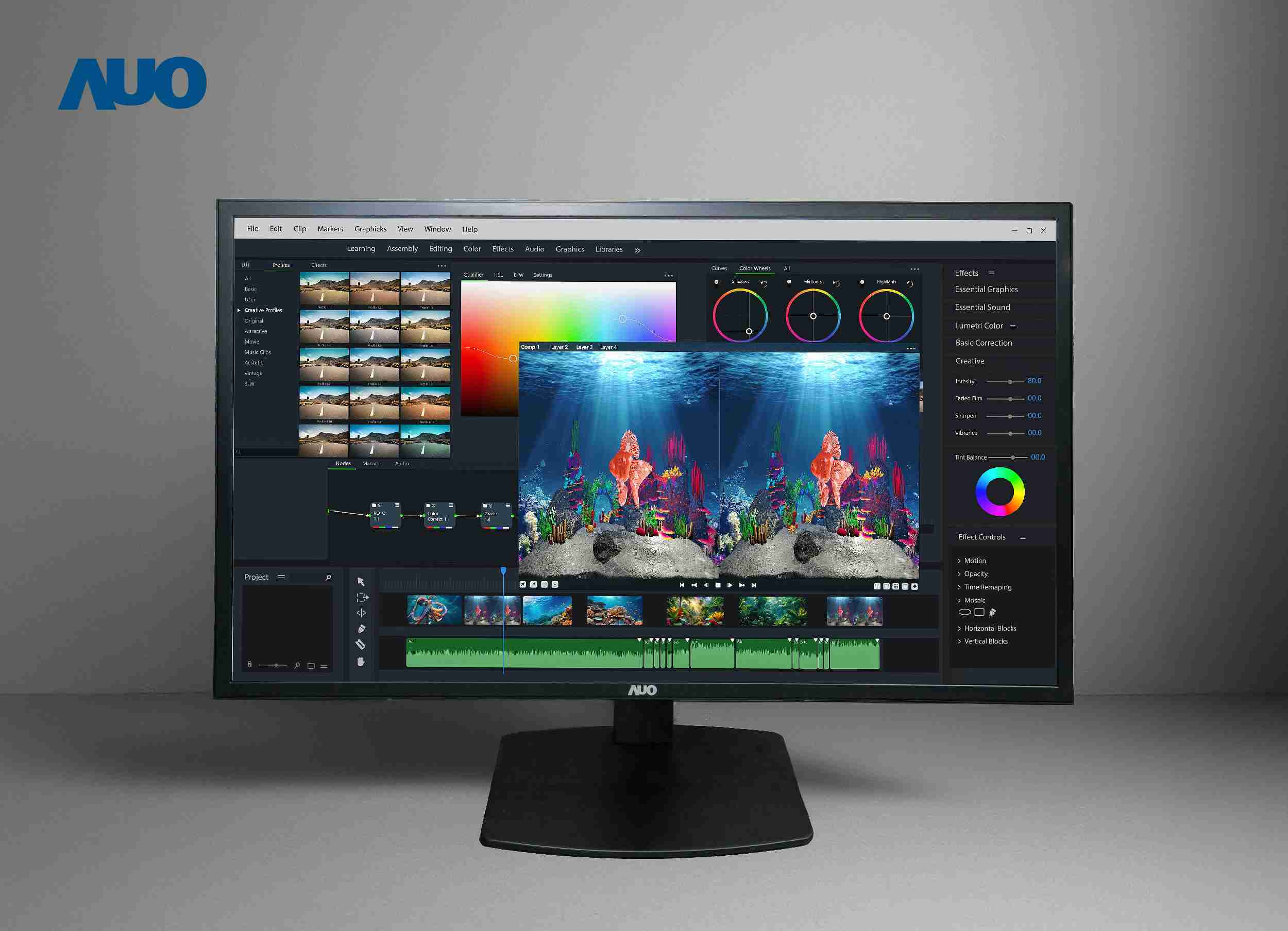 尊龙集团开发32吋2D/3D专业桌上型显示器，，，，拥有8K4K超高分辨率，，并以低串扰算法优化3D显示效果，，，，搭载自动眼球追踪功能，，，能实时调整3D图像，，，，进行实时2D与3D无缝共存窗口，，，提供图像设计工作者突破二维接口的崭新工作氛围与效率